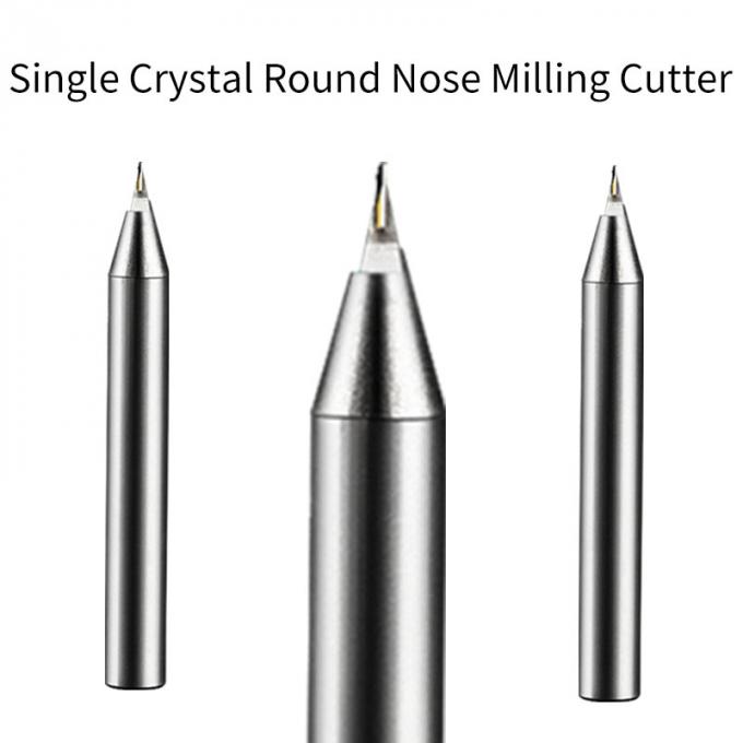 Single Crystal Round Nose CVD Diamond Milling Tools 3