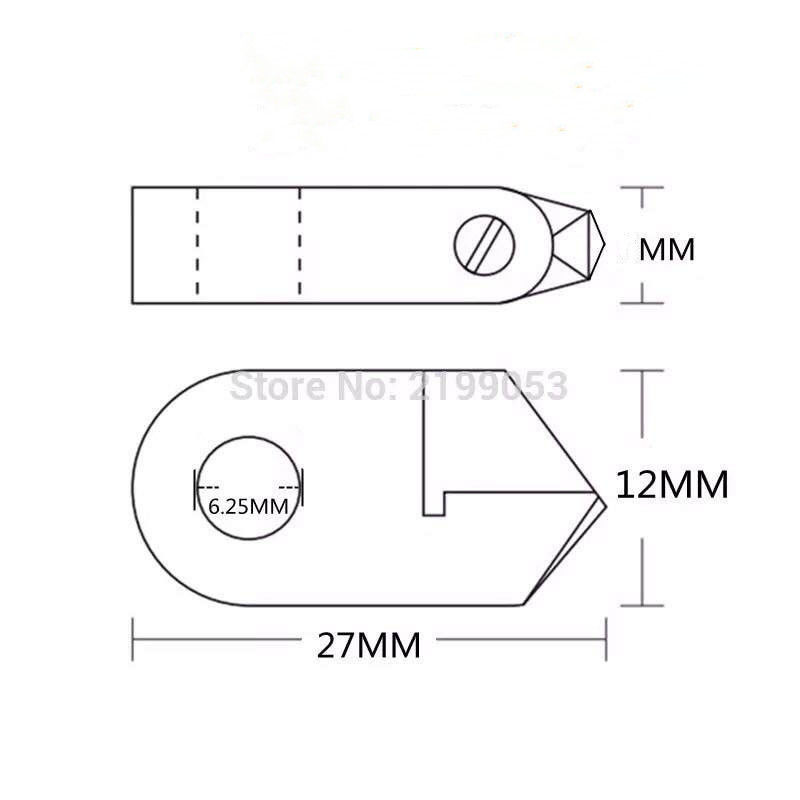 V Shape 165 Degree MCD Posalux Diamond Tools